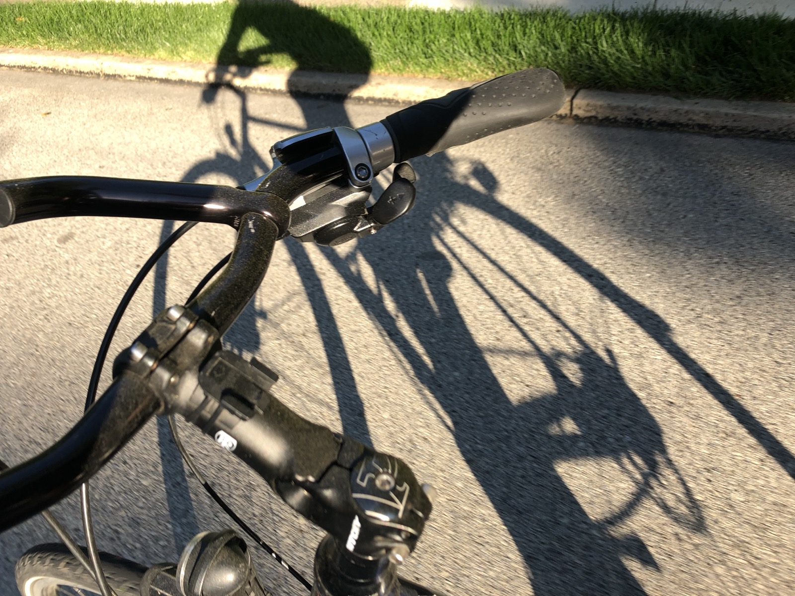 "Are you going to get out on your bike today?"