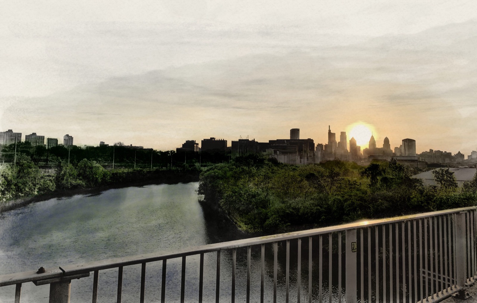 Morning ride in Philadelphia