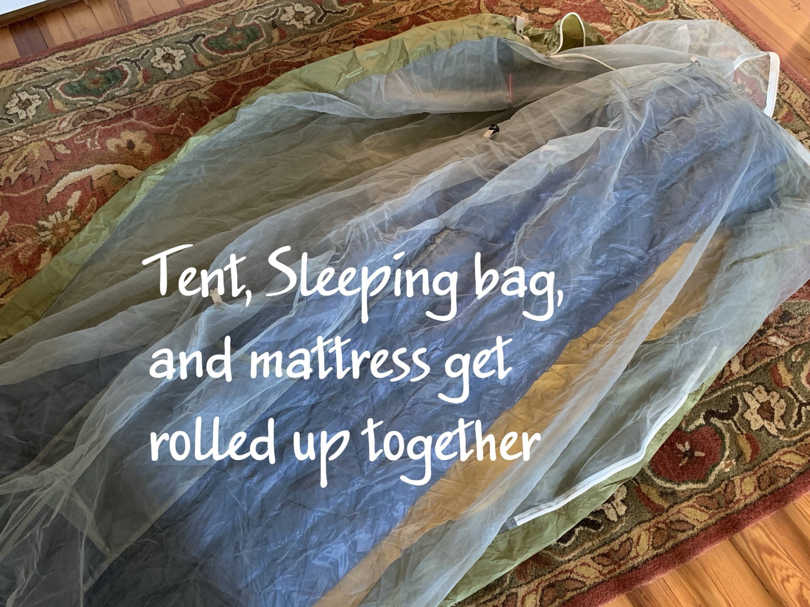 Fall 2021 Bike trip - packing gear
