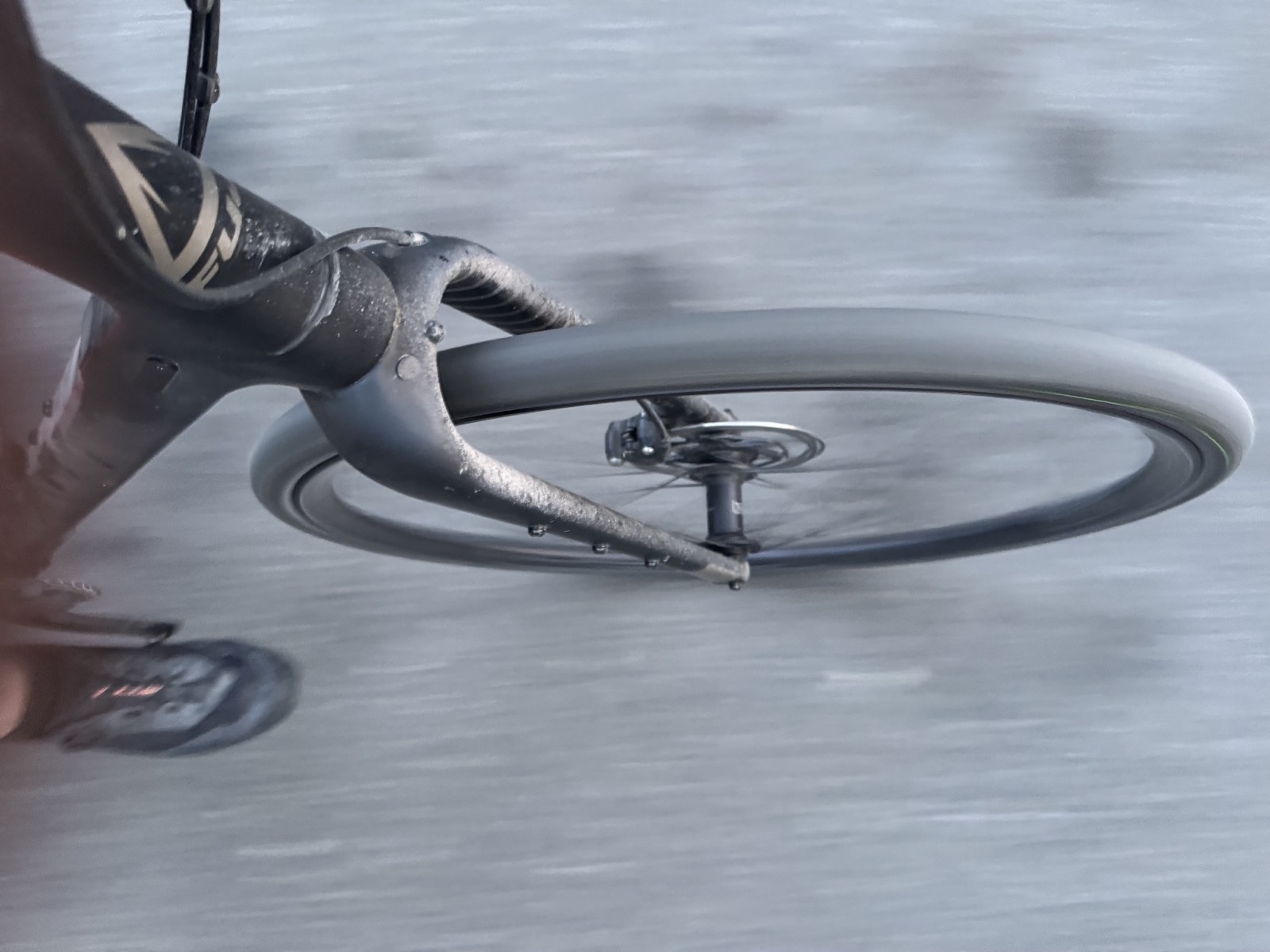 Reflecting on a bike ride