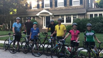 Cape May Cyclists in Jenkintown