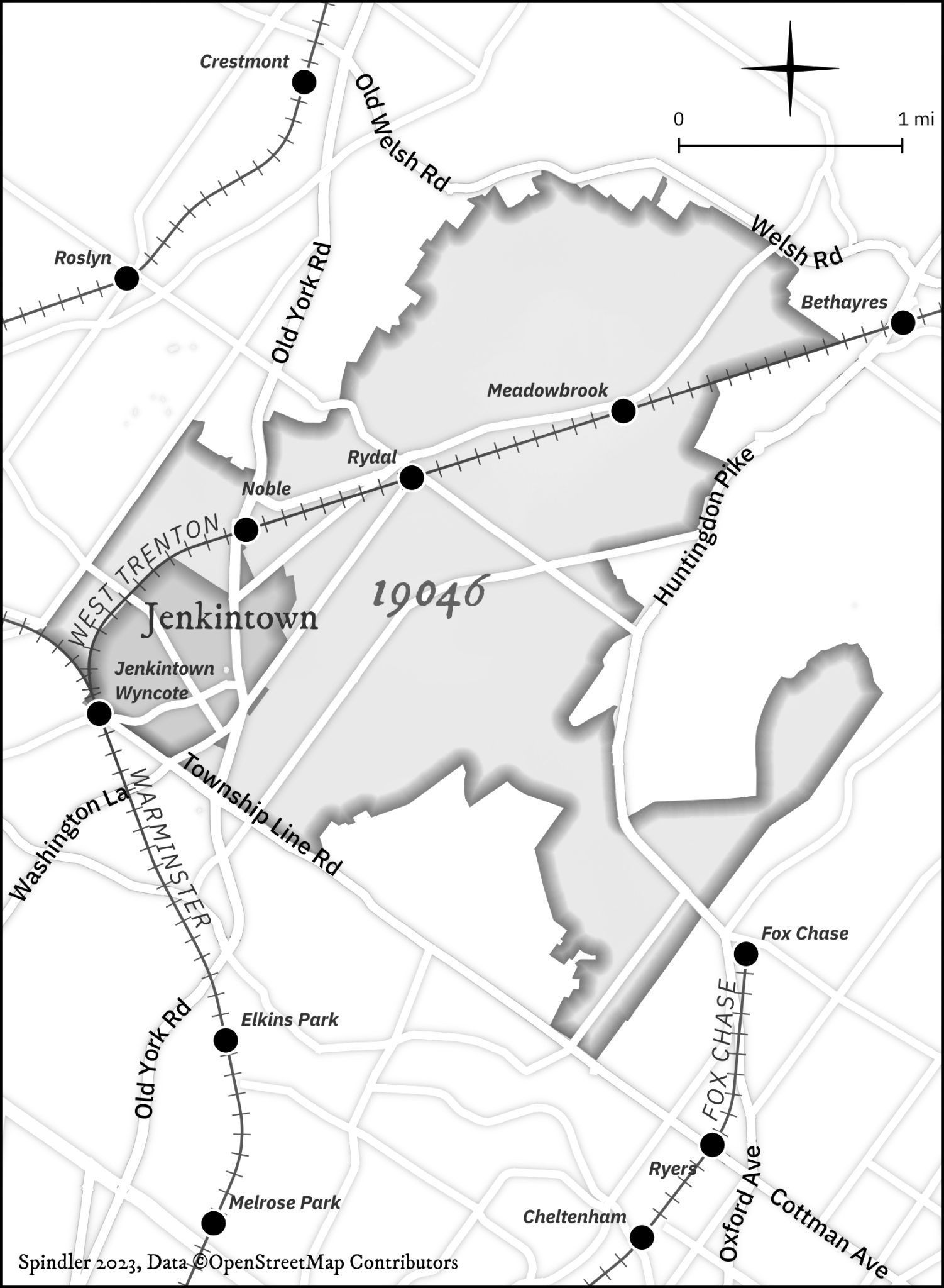 Jenkintown Maps, and I’m on the ballot for Borough Council Steve Spindler